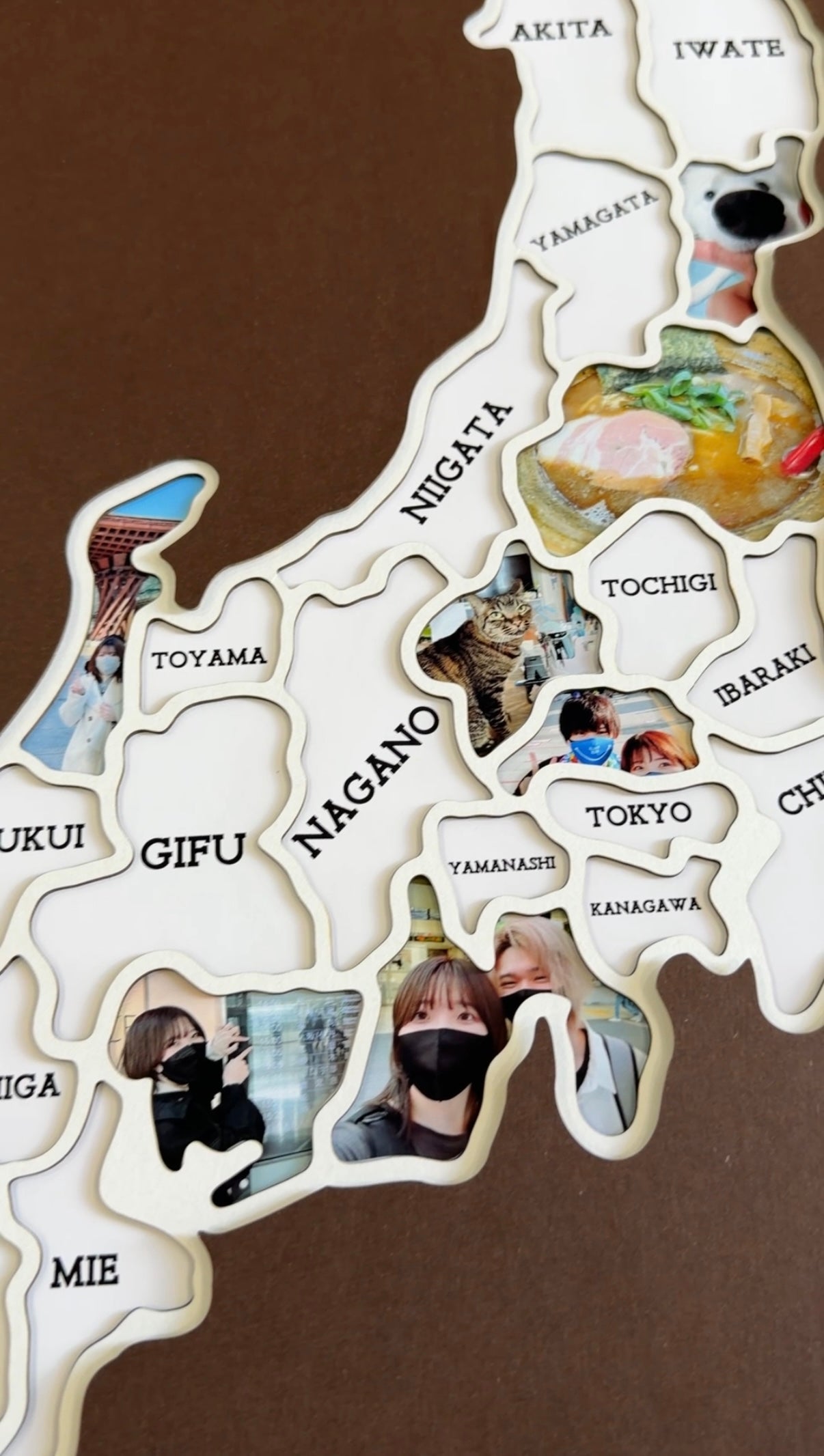 トラベルフォトマップ【日本地図】